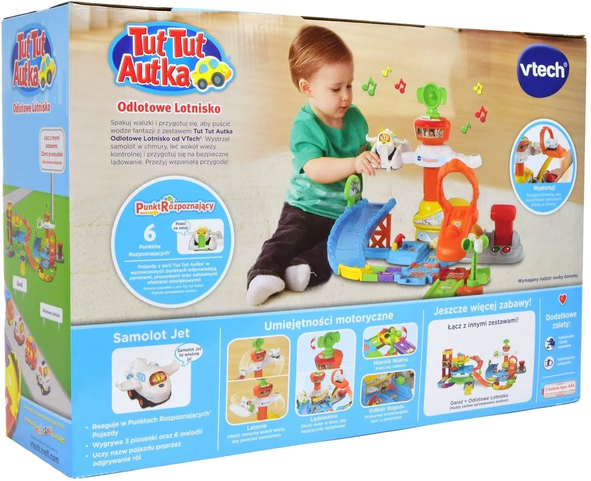 VTech Vliegende Start Vliegveld Speelbaan 61241