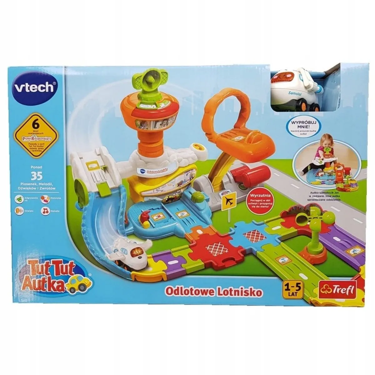 VTech Vliegende Start Vliegveld Speelbaan 61241