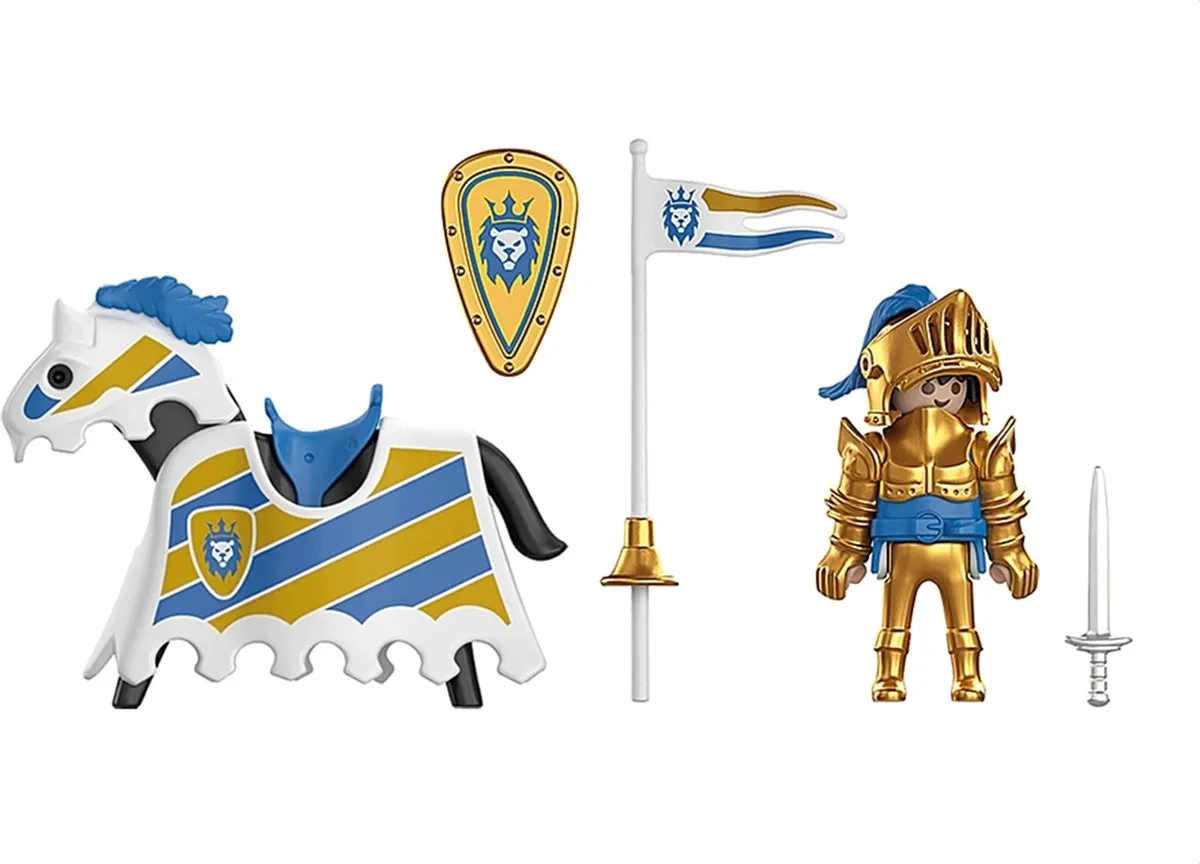 Playmobil Knights Jubileumridder 71604 - Blauw