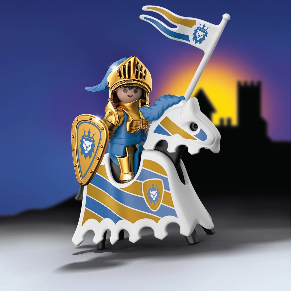 Playmobil Knights Jubileumridder 71604 - Blauw - afbeelding 6 van 6