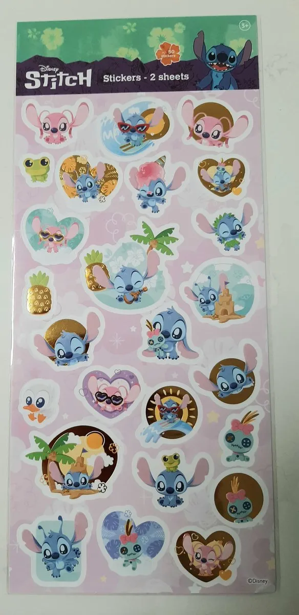 Disney Stitch & Lilo Angel Stickers