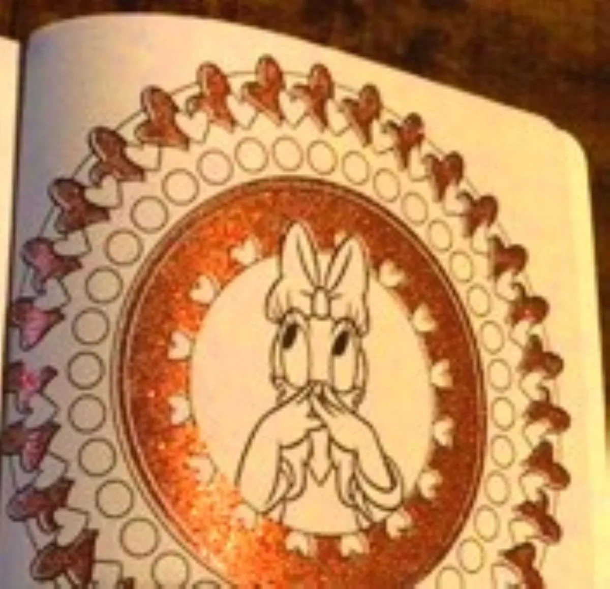 Disney Mandala Kleurboek Glitter - Mickey Mouse & Friends - 36 Pagina's