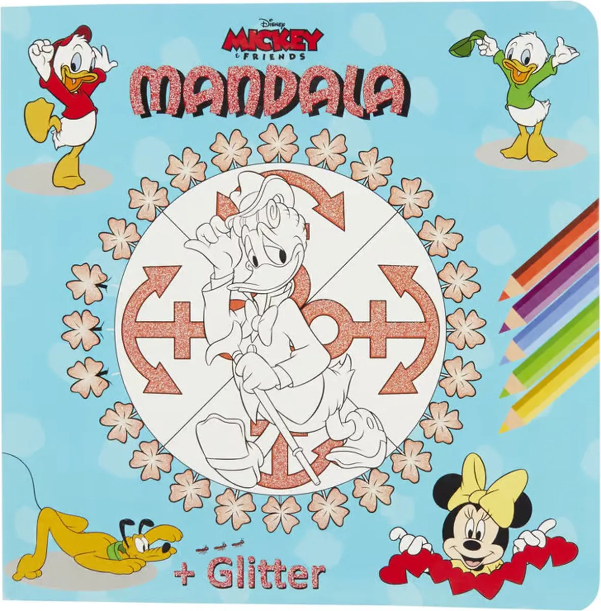 Disney Mandala Kleurboek Glitter