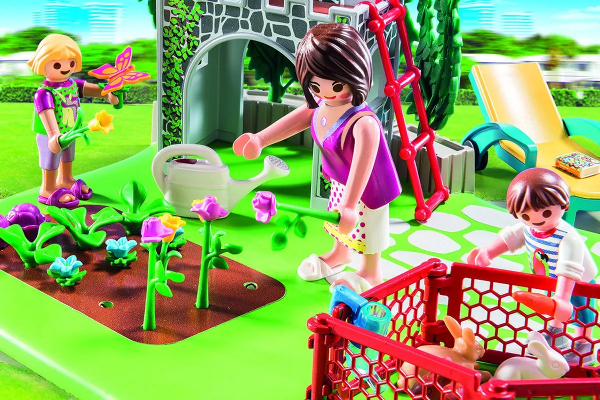 Playmobil SuperSet Familietuin 70010 - Multicolor