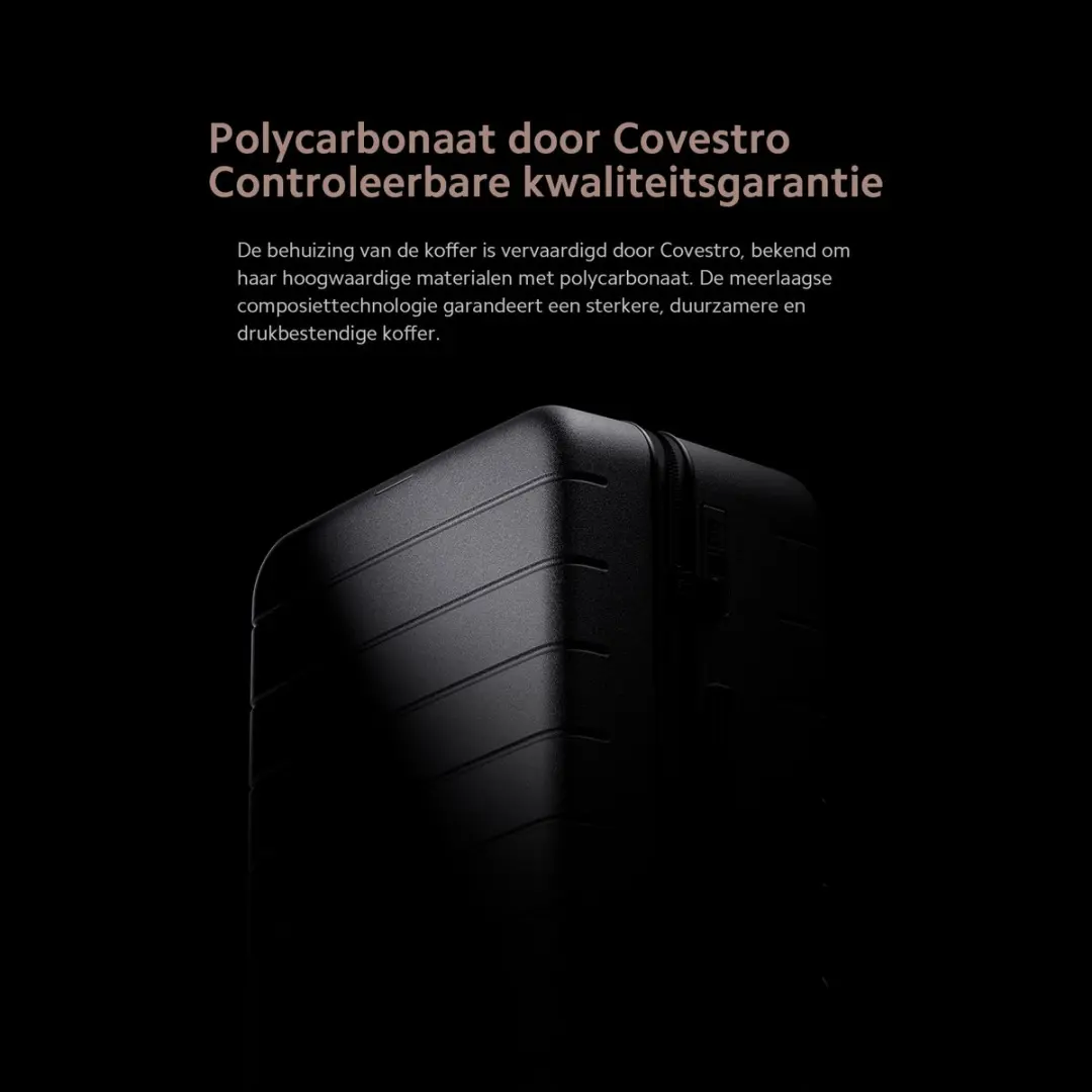 Xiaomi Luggage Classic Pro 20" Reiskoffer - 39L - Zwart - afbeelding 4 van 6