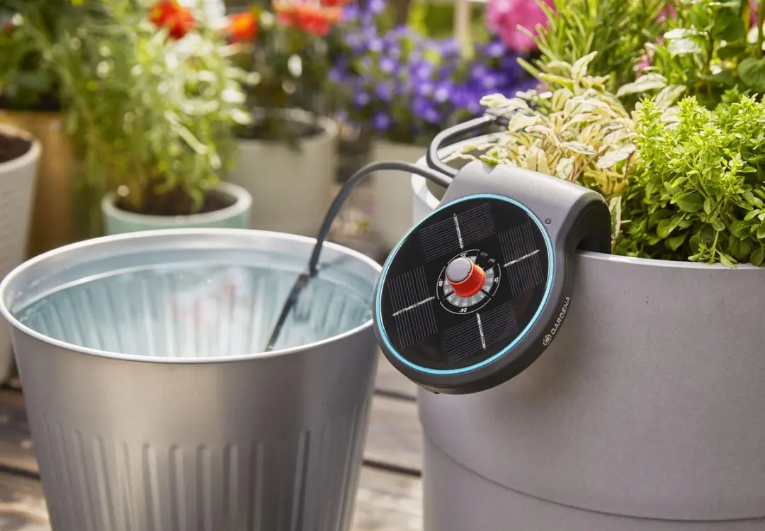 Gardena Aquabloom Bewateringsset 20m - 20 Planten - Zwart