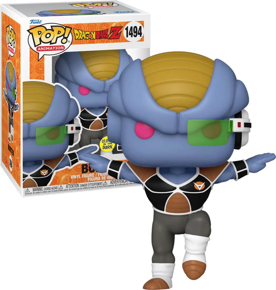 Funko Pop Animation Dragon Ball Z Burter Glow in the Dark #1494