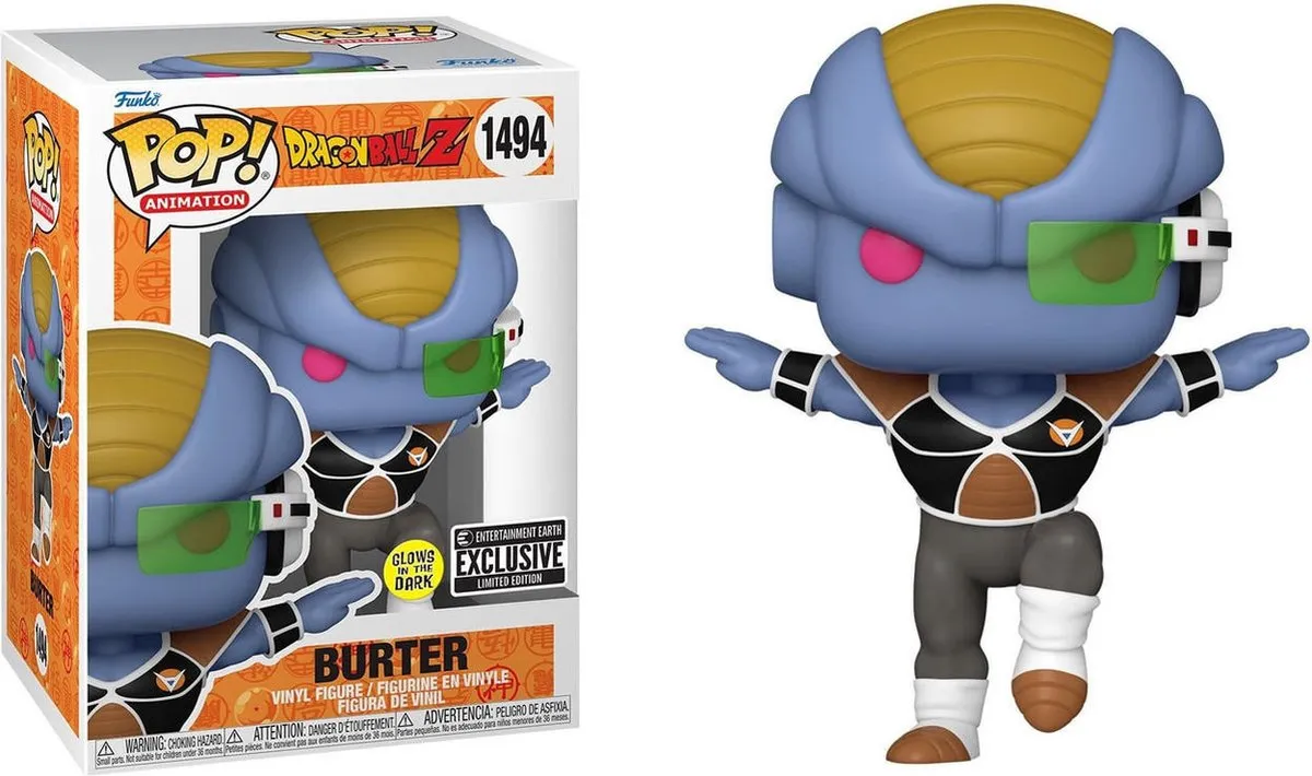 Funko Pop Animation Dragon Ball Z Burter Glow in the Dark #1494