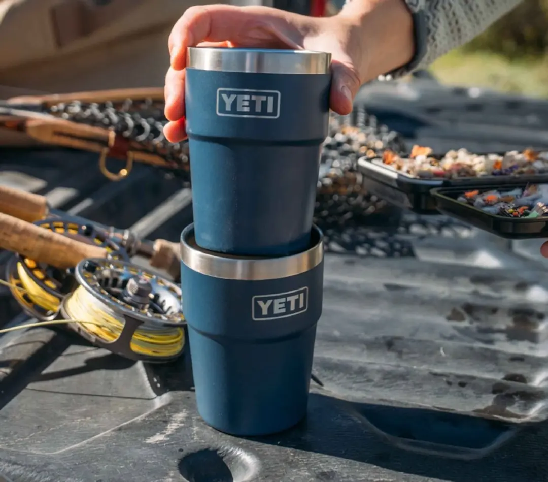 Yeti Rambler Stapelbare Beker 473ml - Zwart - afbeelding 5 van 6