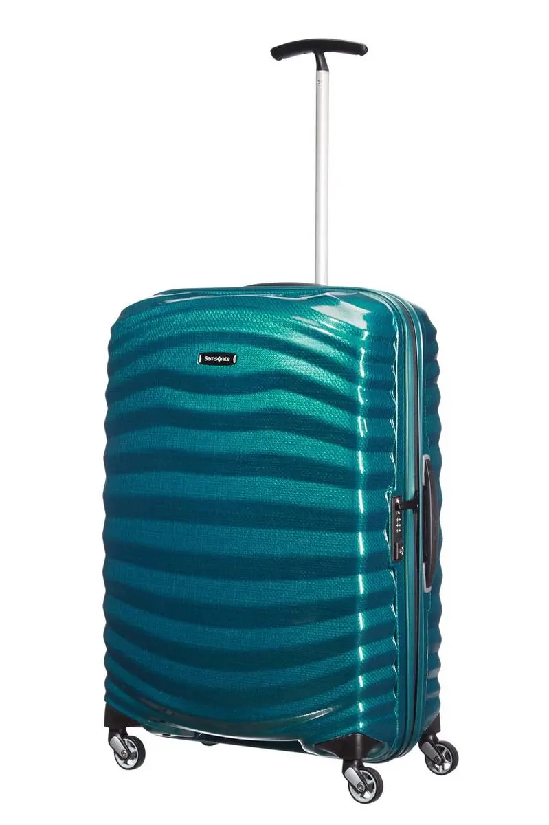 Samsonite Lite-Shock Spinner 69/25 Reiskoffer - 73L - Petrol Blue