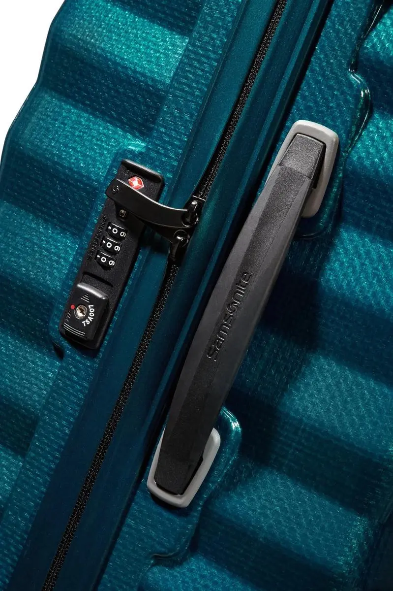 Samsonite Lite-Shock Spinner 69/25 Reiskoffer - 73L - Petrol Blue - afbeelding 6 van 6