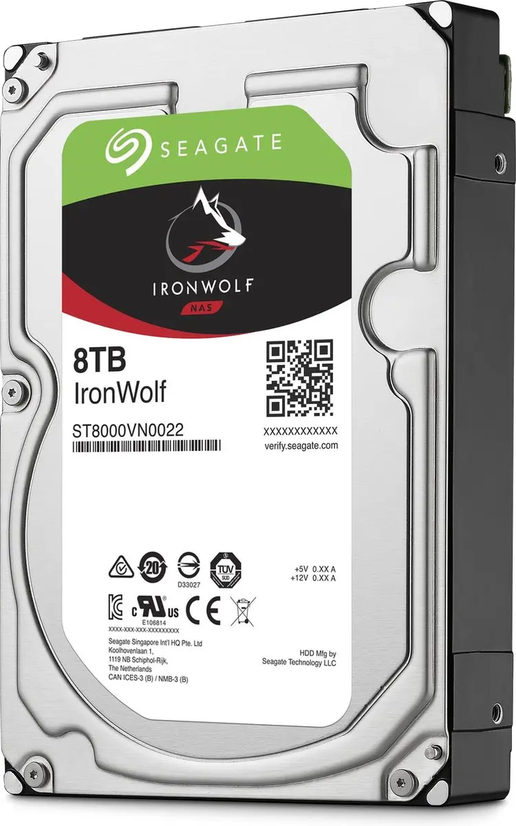 Seagate IronWolf ST8000VN0022 Interne Harde Schijf 8TB - afbeelding 4 van 6