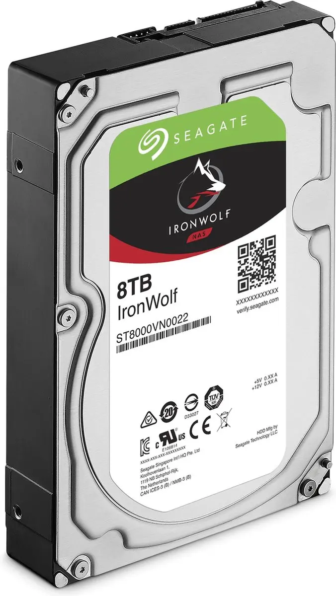 Seagate IronWolf ST8000VN0022 Interne Harde Schijf 8TB - afbeelding 3 van 6