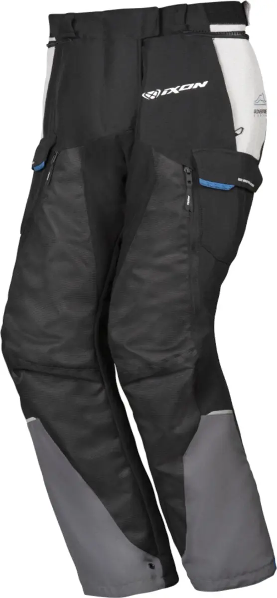 Ixon Balder PT L Zwart Grijs Blauw Dames Textiele Motorbroek
