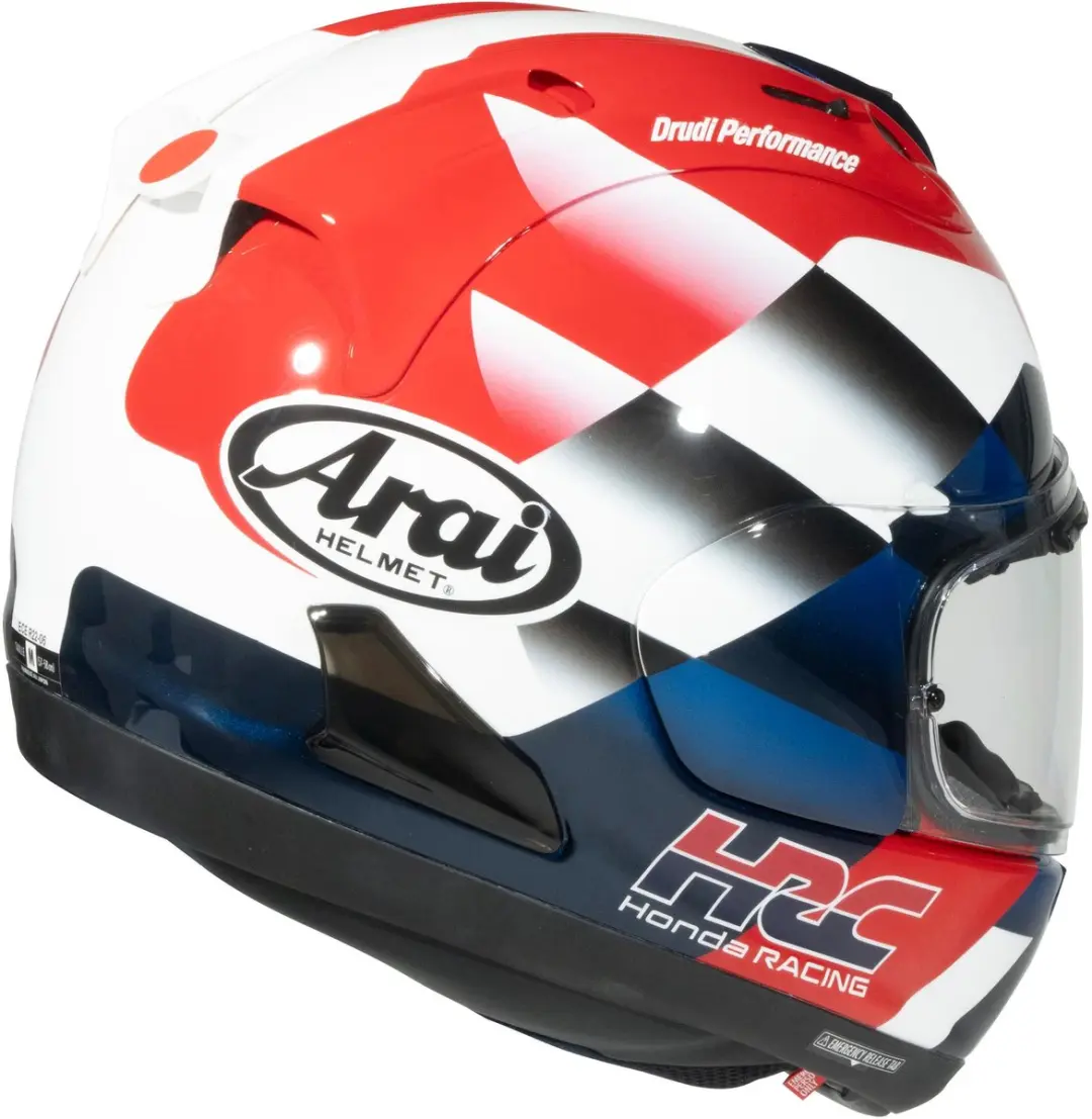 Arai RX-7V Evo HRC-SP Replica Helm - XS - Rood/Zwart/Blauw/Wit