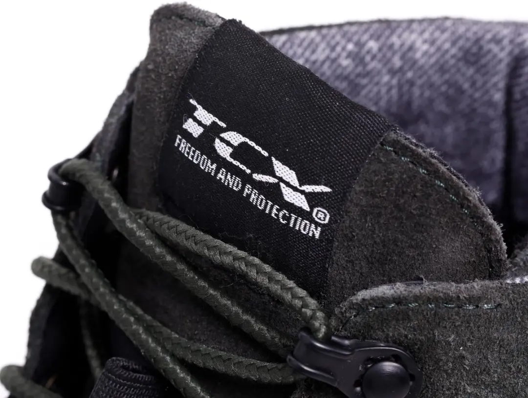 TCX Dartwood Tex Motorschoenen - 45 - Groen/wit - afbeelding 6 van 6