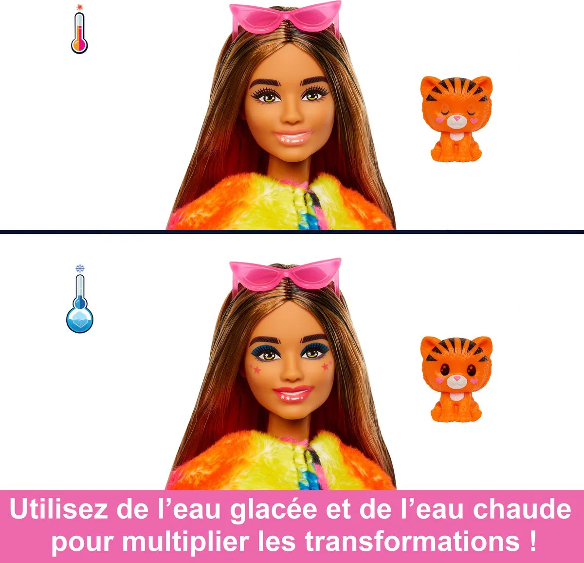 Barbie Cutie Reveal Jungle Tijgerpop - Verrassingsaccessoires