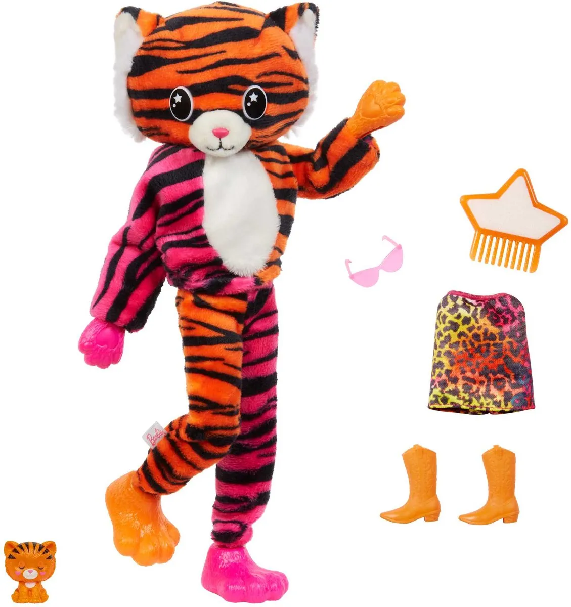 Barbie Cutie Reveal Jungle Tijgerpop - Verrassingsaccessoires