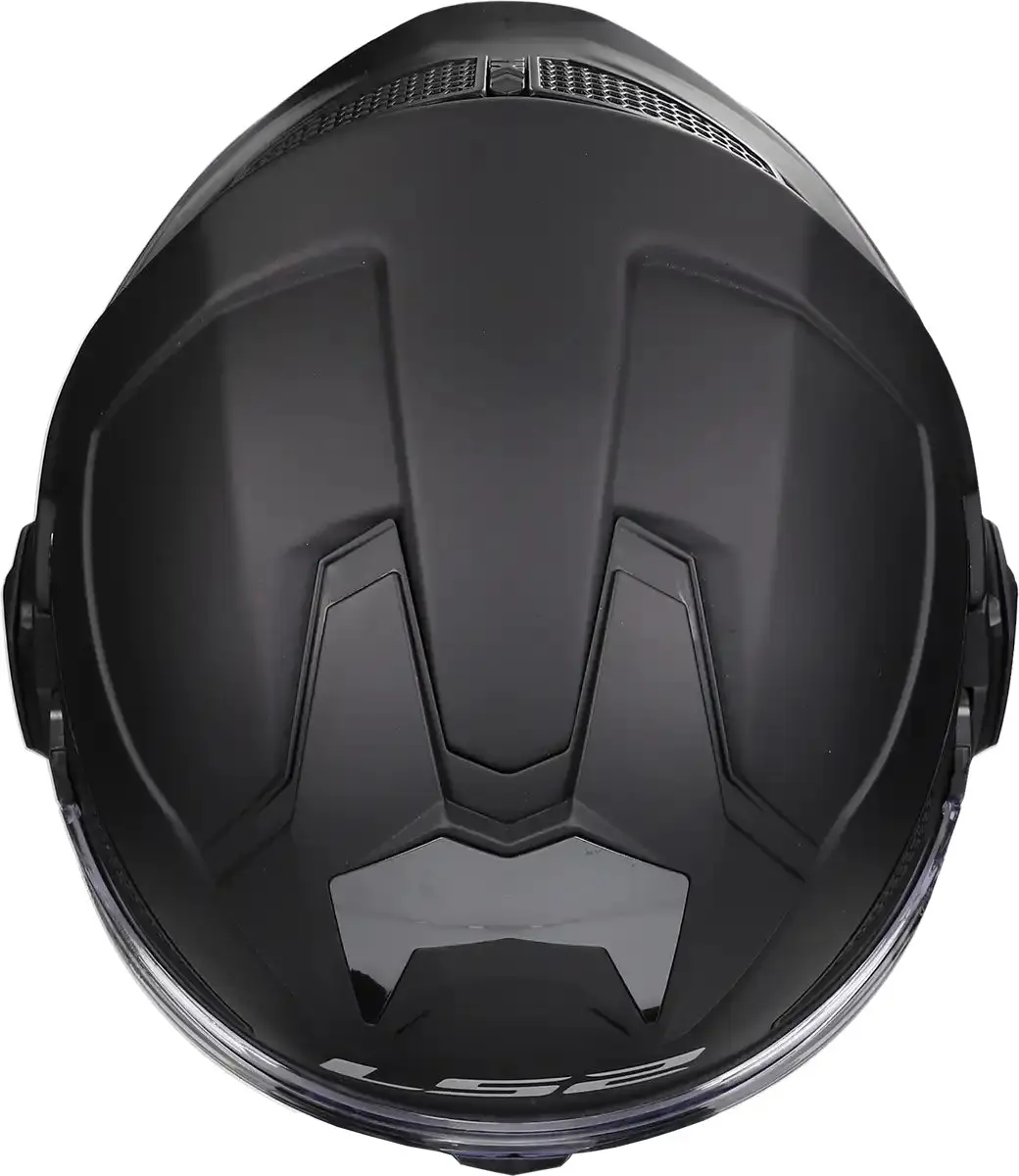 LS2 FF901 Advant X Solid Helm - S - Zwart