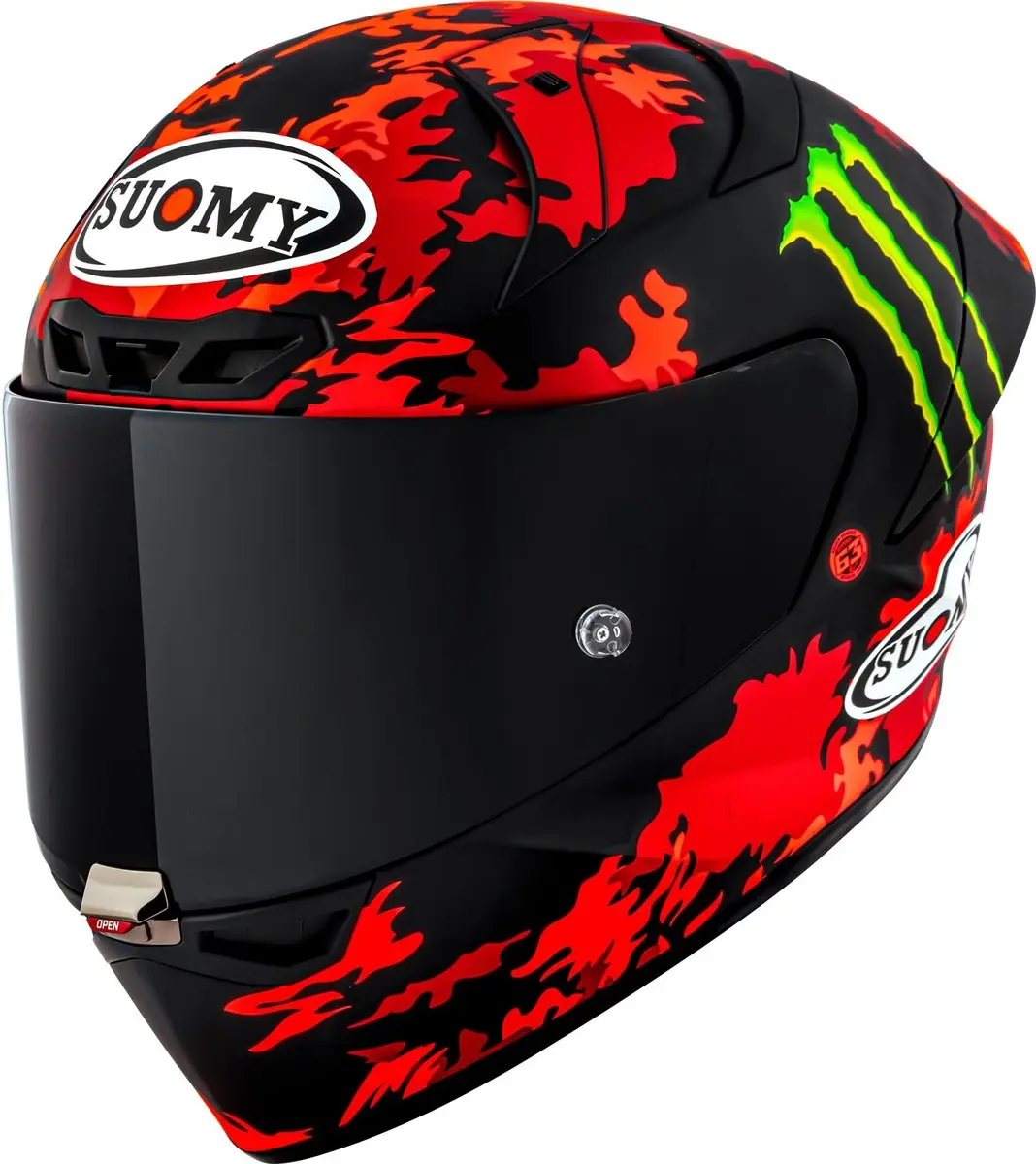 Suomy S1-XR GP Bagnaia Monster Replica 2025 Helm -