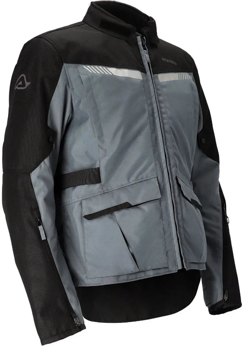 Acerbis X-Trail Dames Zwart Grijs Textiele Motorjas