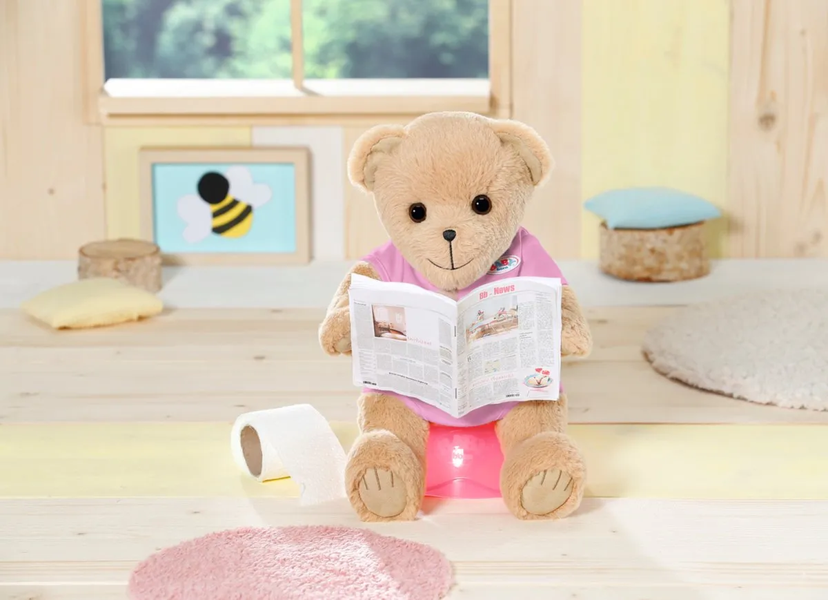 Baby Born Beer Knuffel - Roze