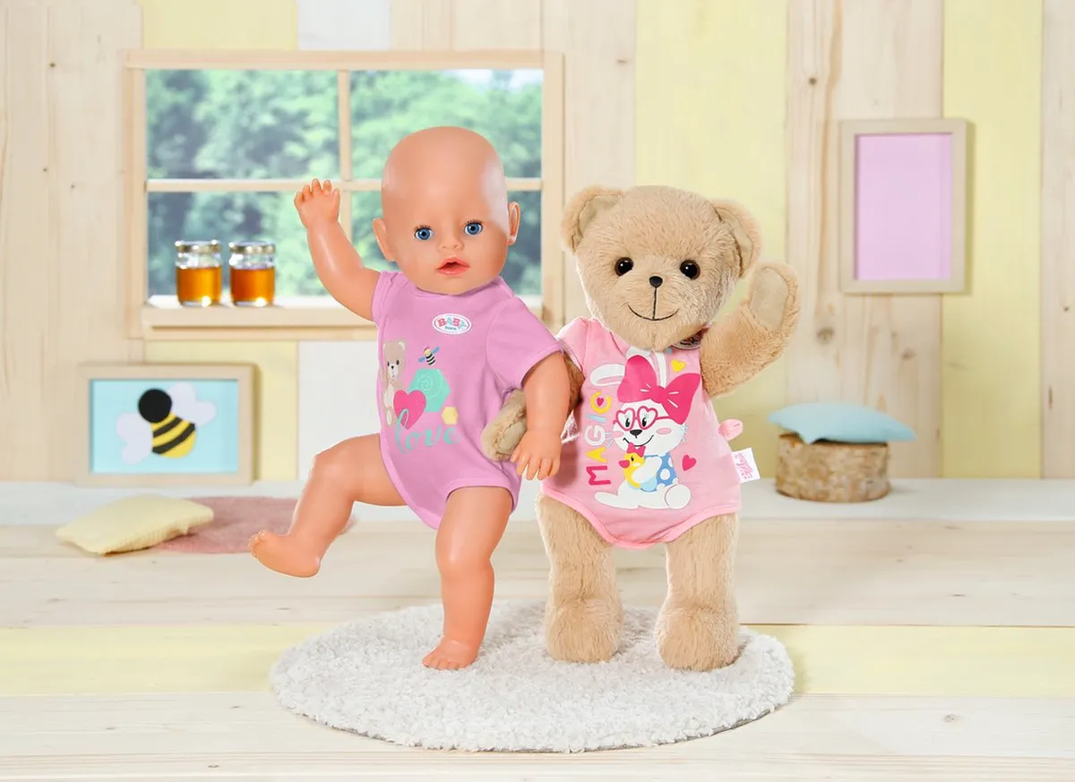 Baby Born Beer Knuffel - Roze