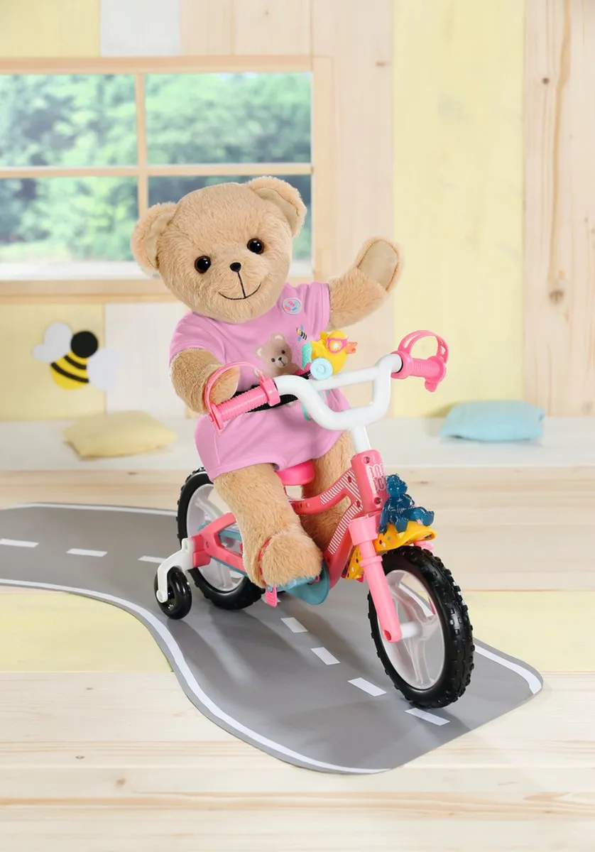 Baby Born Beer Knuffel - Roze - afbeelding 6 van 6