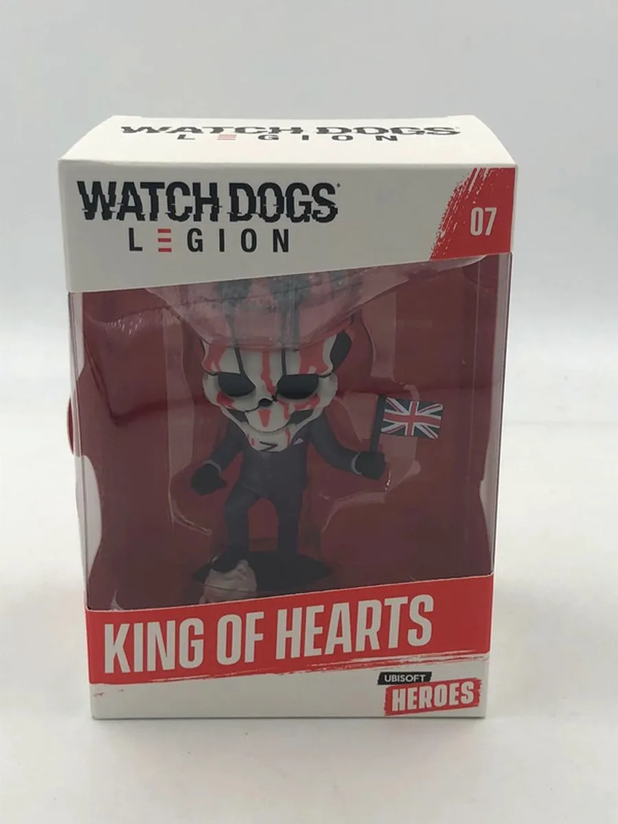 Ubisoft Heroes Watch Dogs Legion Fanfigurine 10cm - Multicolor