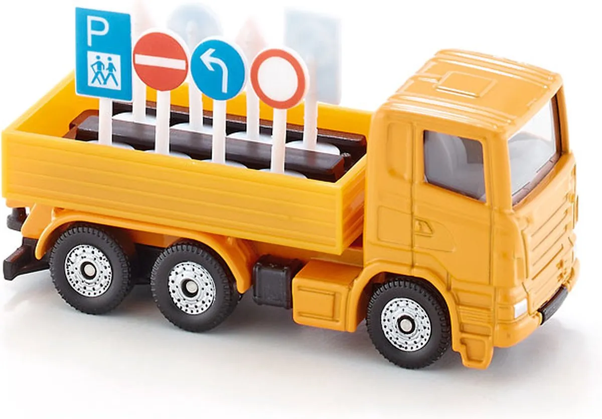 SIKU Road Maintenance Lorry 1322 - Oranje