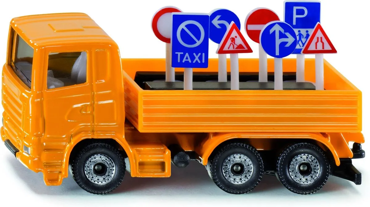 SIKU Road Maintenance Lorry 1322 - Oranje