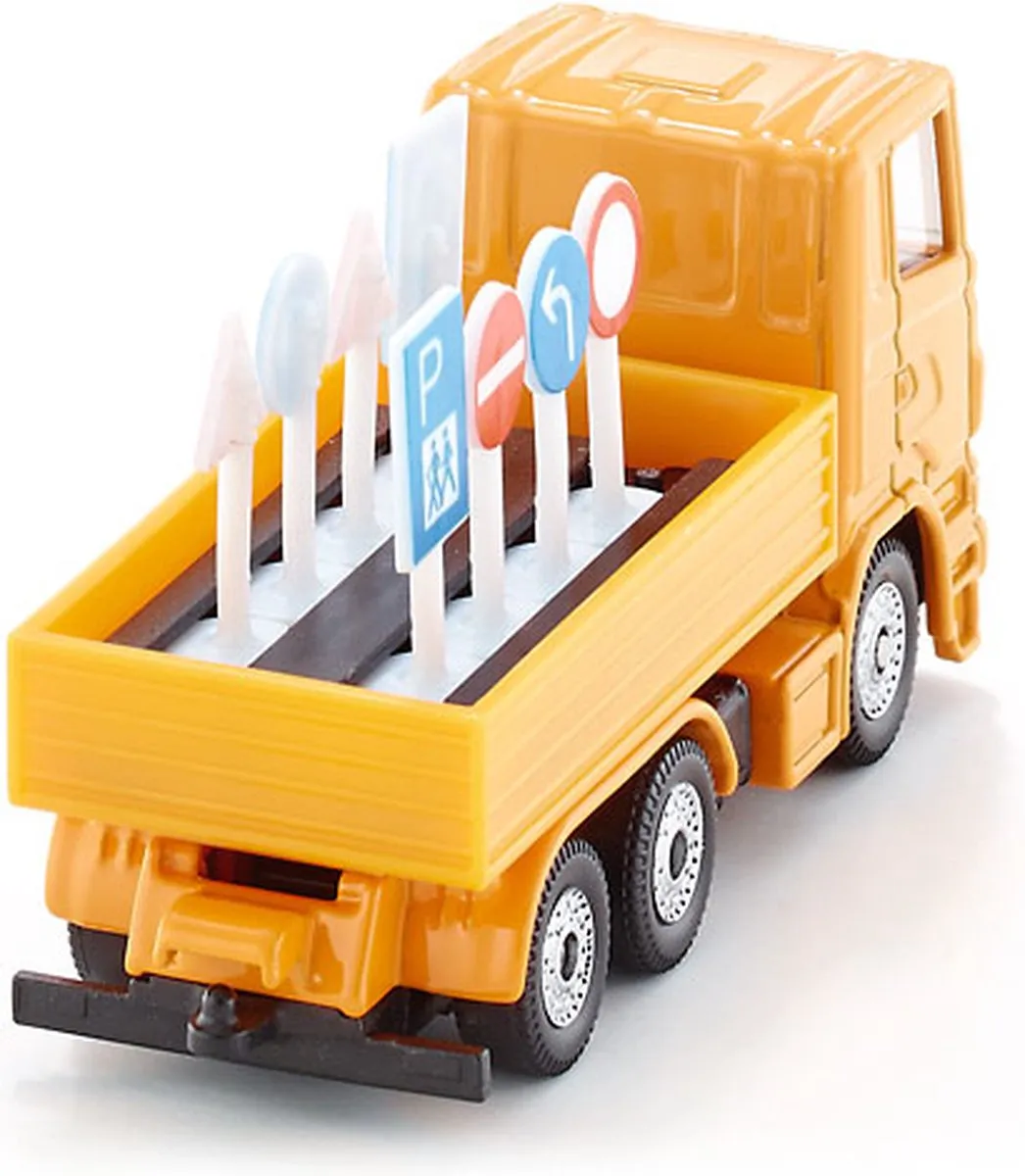 SIKU Road Maintenance Lorry 1322 - Oranje - afbeelding 6 van 6
