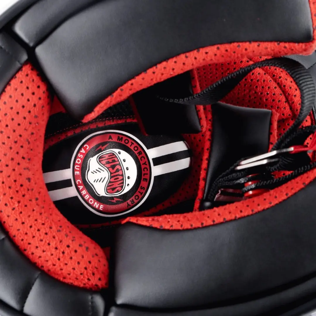 Helstons Naked Carbon Glossy Zwart Integraalhelm S