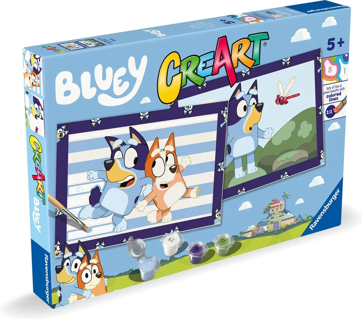 Ravensburger CreArt Junior Bluey Schildersets
