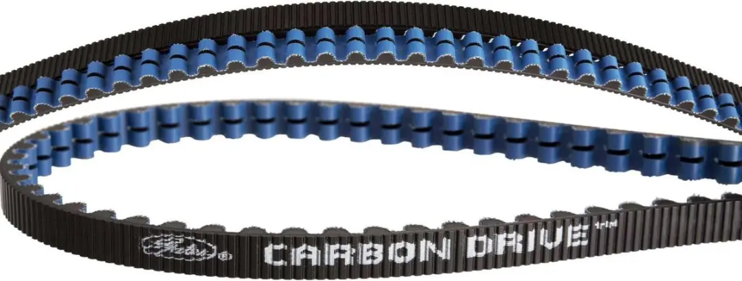 Gates CDX belt Carbon Drive 125 tands zwart/blauw