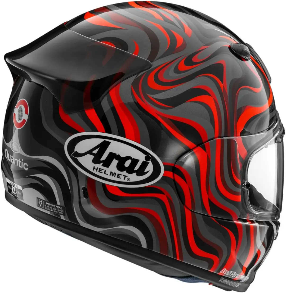 Arai Quantic Swirl Helm - Maat S - Rood