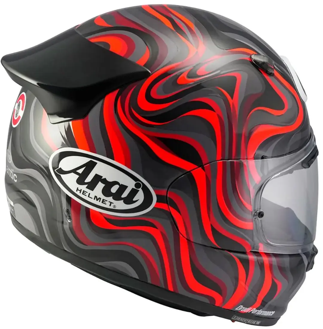 Arai Quantic Swirl Helm - Maat S - Rood