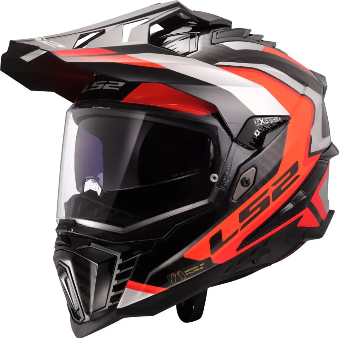 LS2 MX701 Explorer C Frontier II Motorhelm
