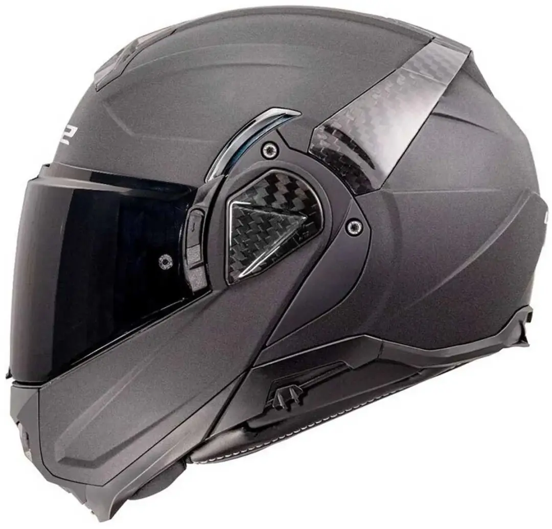 LS2 FF910 Advant II Solid Beton Grijs Systeemhelm - S