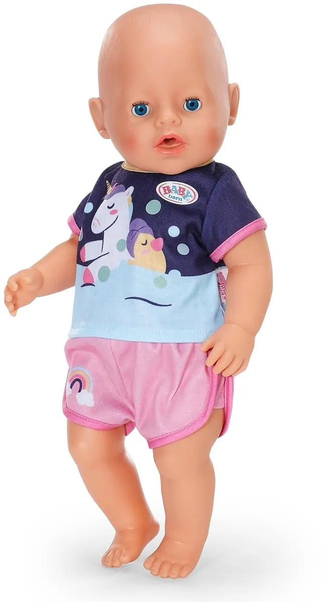 Baby Born Pyjama Eenhoorn 43cm - Multicolor