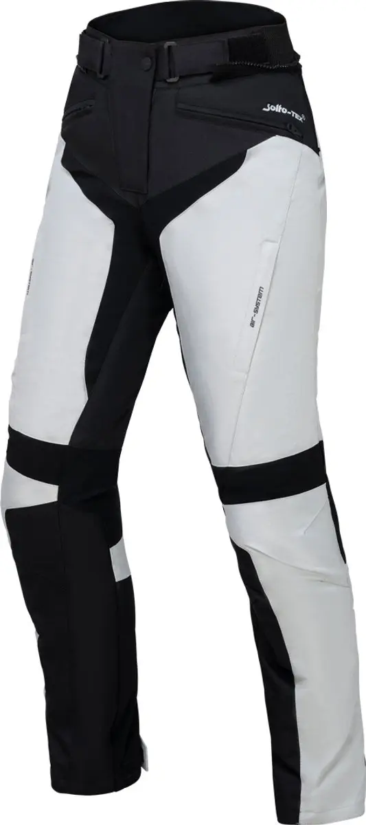 IXS Tromsö-ST 2.0 Dames Grijs Zwart Textiele Motorbroek