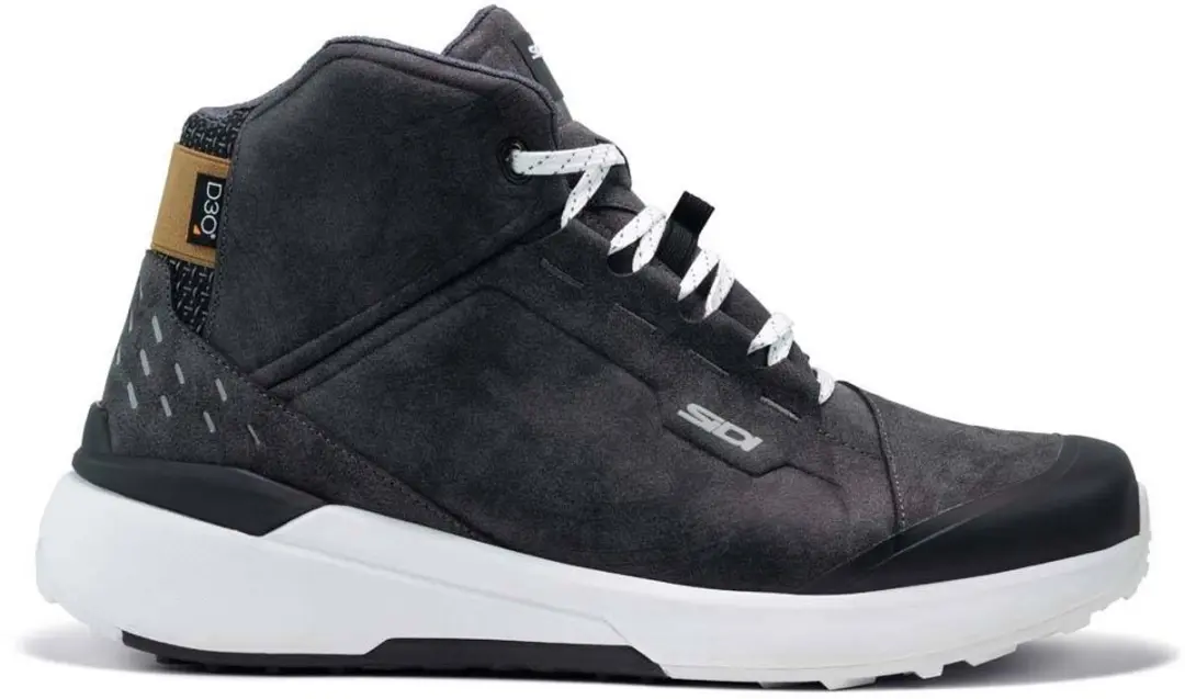 Sidi Nucleus Suede Motorschenen - Zwart/Wit