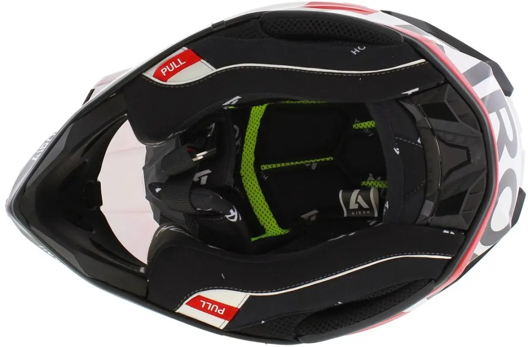 Airoh Twist 3 Fancy Motocrosshelm - XL - Wit/Zwart/Rood