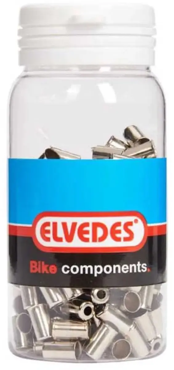 Kabelhoedje Elvedes ø5,0mm messing gesponsd (200 stuks)