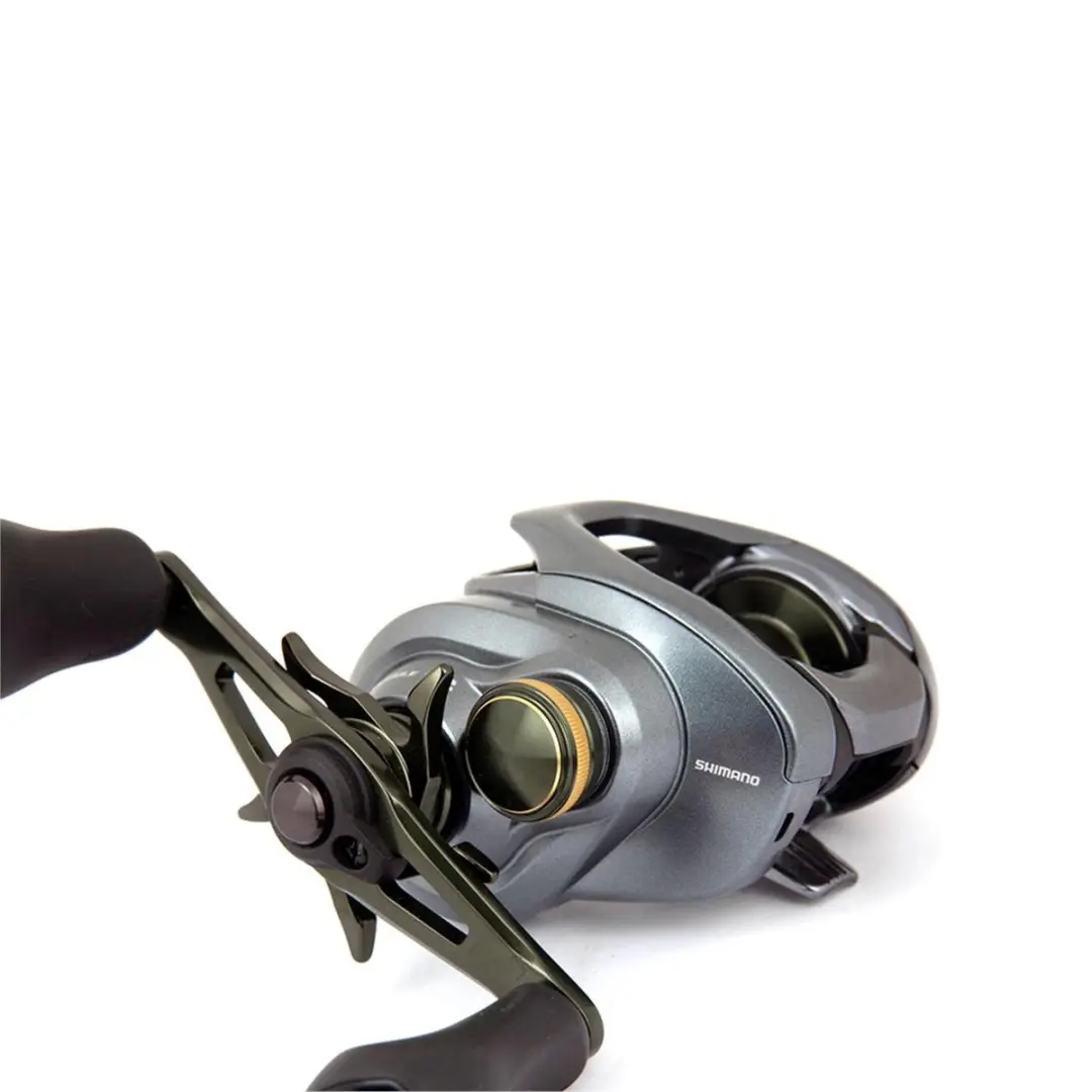 Shimano Reel Curado DC 151 - 7 Lager - Grijs/Zwart - afbeelding 6 van 6
