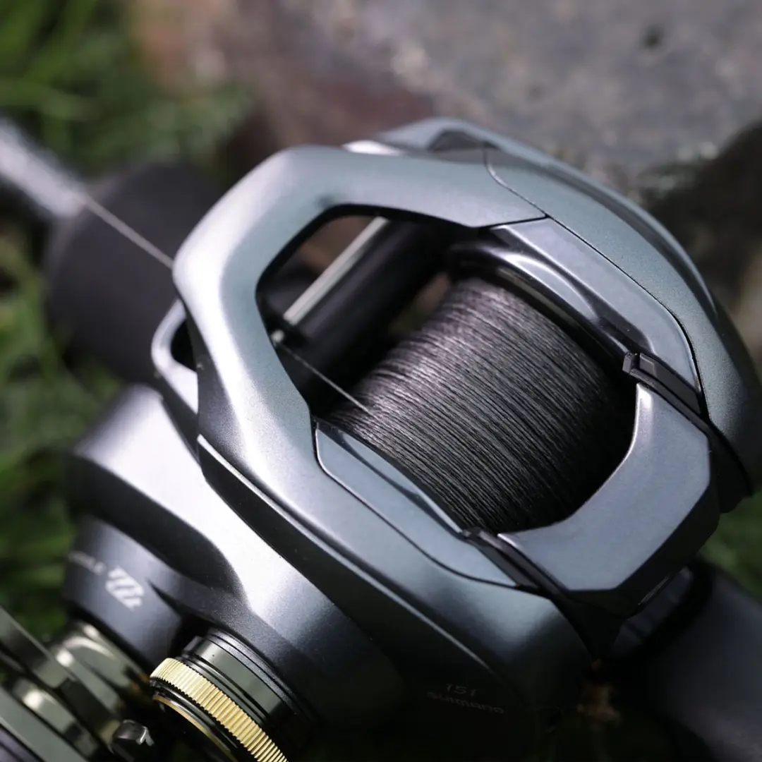 Shimano Reel Curado DC 151 - 7 Lager - Grijs/Zwart - afbeelding 3 van 6
