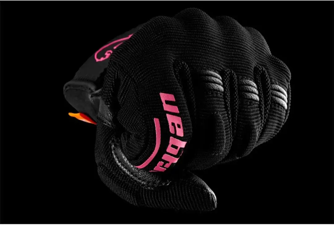 Furygan Jet D3O EVO Dames Motorhandschoenen - Zwart/roze S