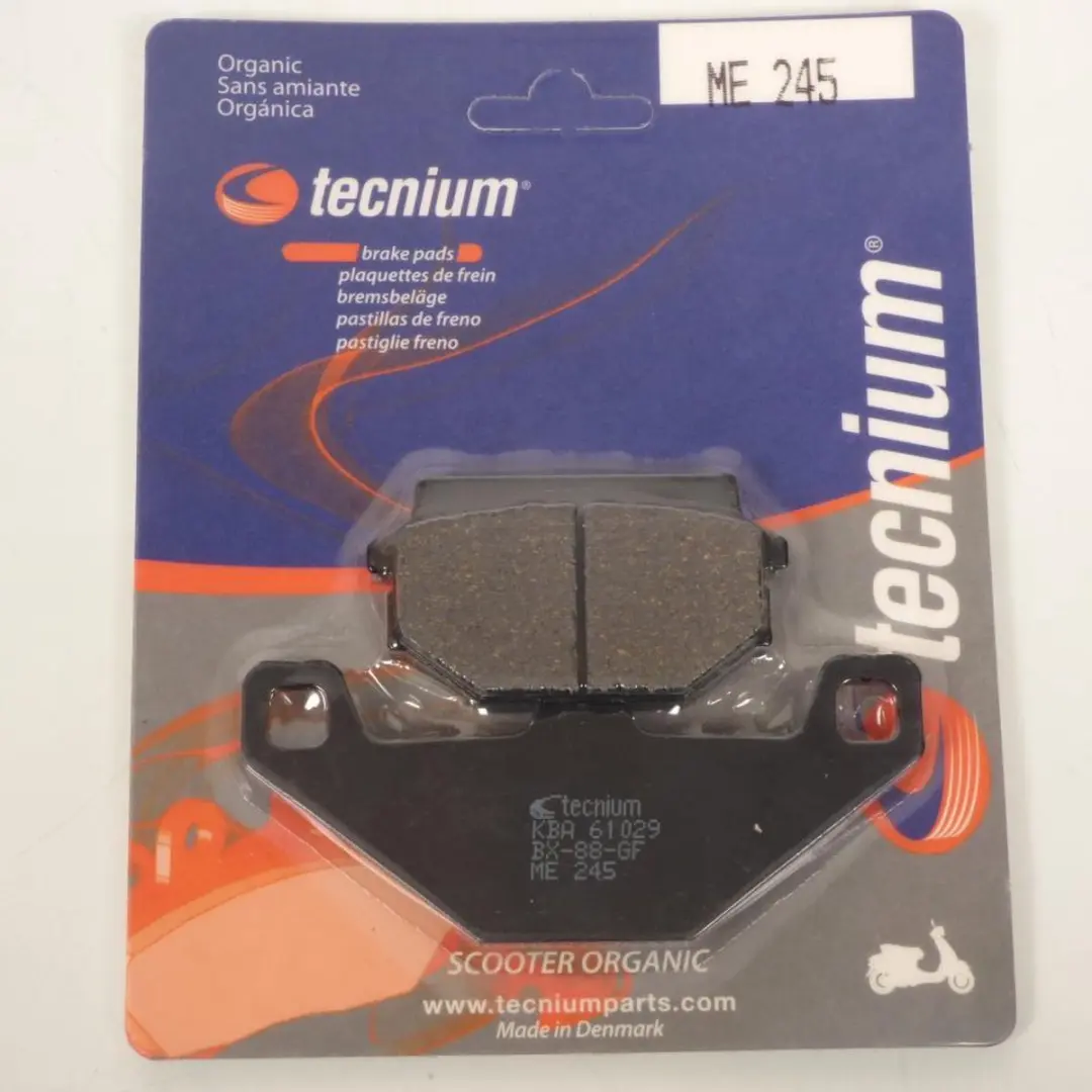 tecnium remblokje voor scooter sym 125 husky 1999 me245 nieuw