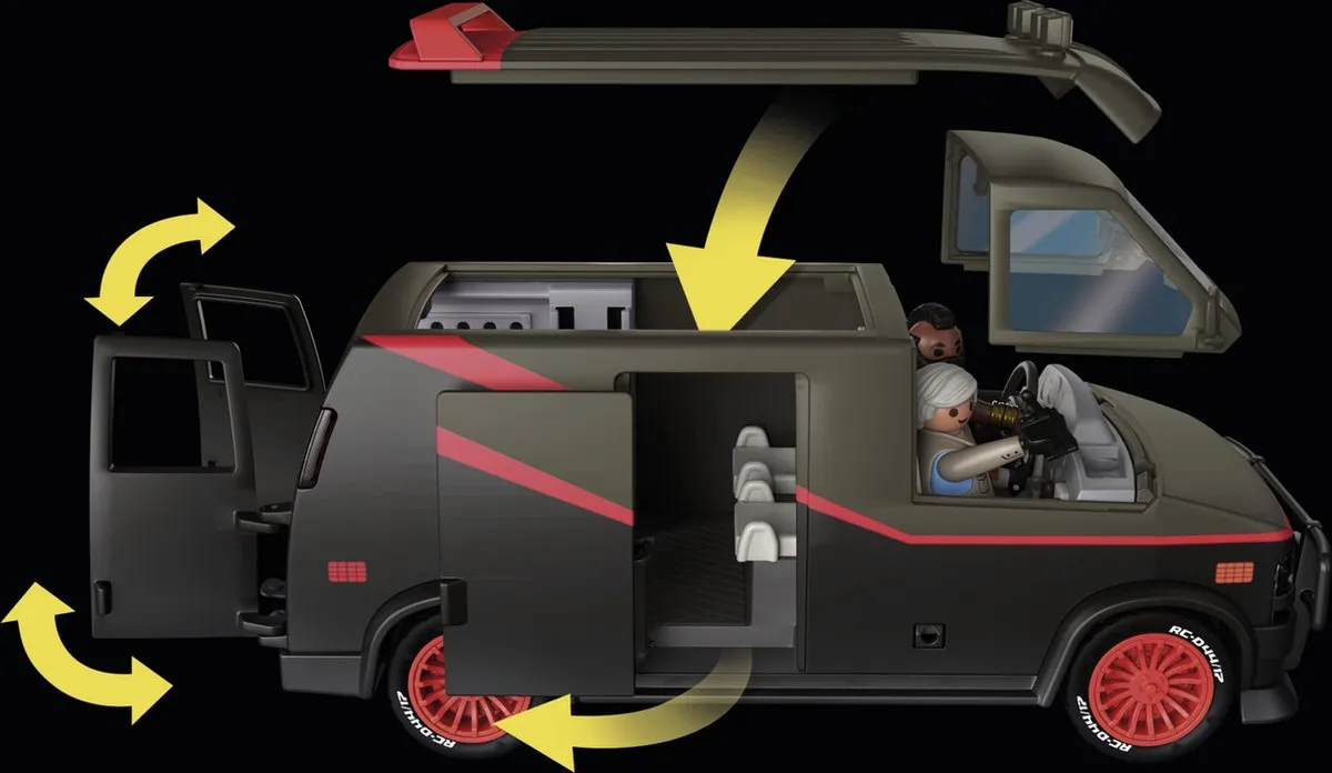 Playmobil De A-Team Bus 70750