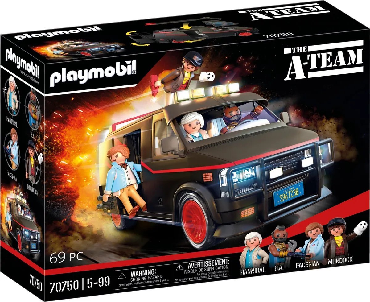 Playmobil De A-Team Bus 70750